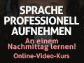 Banner Sprache professionell aufnehmen 120x90