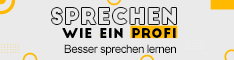 Banner-Sprechen wie- 234 x 60 a